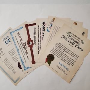 Mad Magazine 8 Mad Certificates Insert